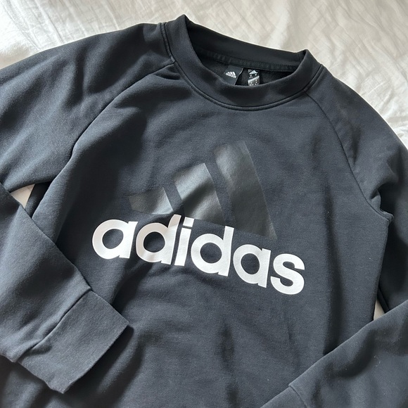Adidas Athletic Sweatshirt Pullover Crewneck - Picture 1 of 4